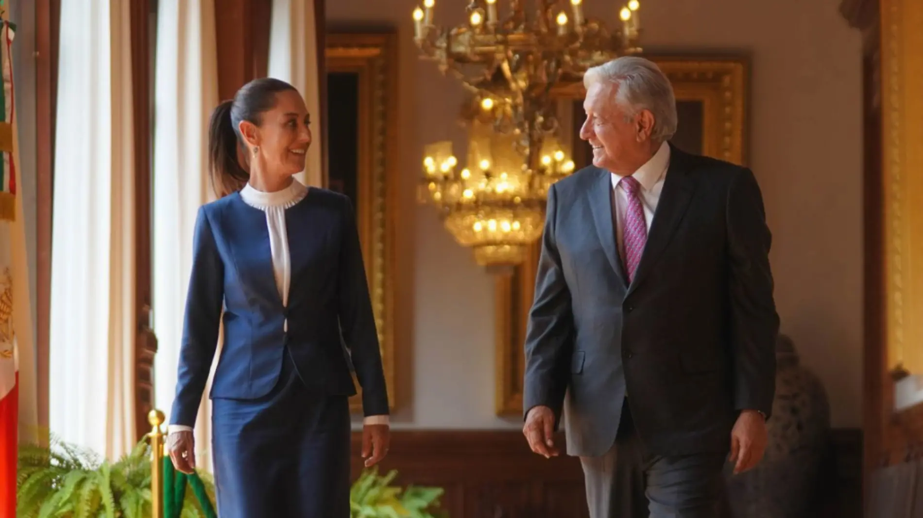 AMLO y Claudia Sheinbaum